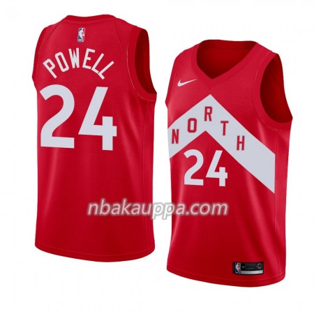 Toronto Raptors Norman Powell 24 2018-19 Nike Punainen Pelipaidat Swingman - Miesten